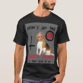 T-shirt Fauci S Puppy Satan S Lap Chien Concert Merch (Devant)