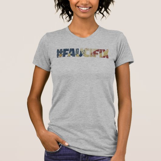 T-shirt #FAUCIFIX Les adolescentes douces (Devant)