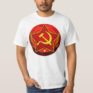 T-shirt Faucille et marteau CCCP vintage