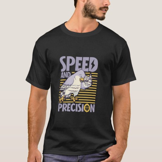 T-shirt Faucon avec flèche Dart (Devant)