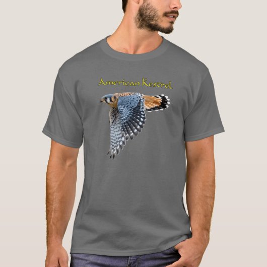 T-Shirt Faucon crécerelle américain (Devant)