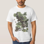 T-shirt Faucon de la nuit d'Audubon (Devant)