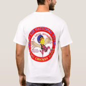 T-shirt Faucon de poulet (Dos)