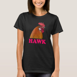 T-shirt Faucon de poulet  Blague de confusion Mème Humour 