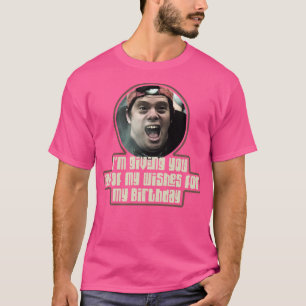 T-shirt Faucon du beurre d'arachide voeux d'anniversaire