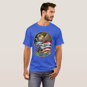 T-shirt Faucon F-16 de combat (Devant entier)