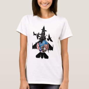 T-shirt Faucon F-16 de combat