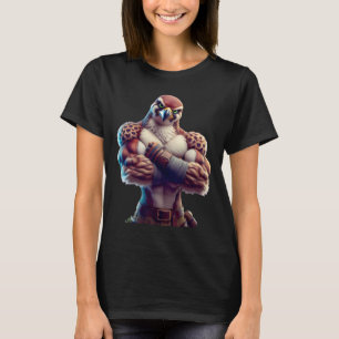 T-shirt Faucon Flexing ventilateur Lover Bodybuilding Gym