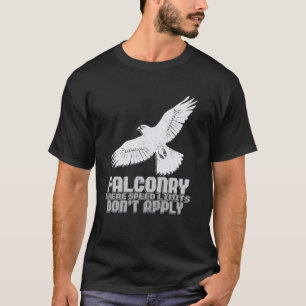 T-shirt Faucon vintage Drôle Faucon à Hawking Birding Falc