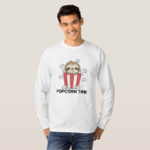 T-shirt Fault Popcorn Temps Drôle Animaux Dans Essen (Devant entier)