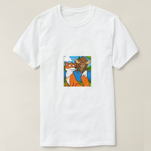 T-shirt faune (Design devant)
