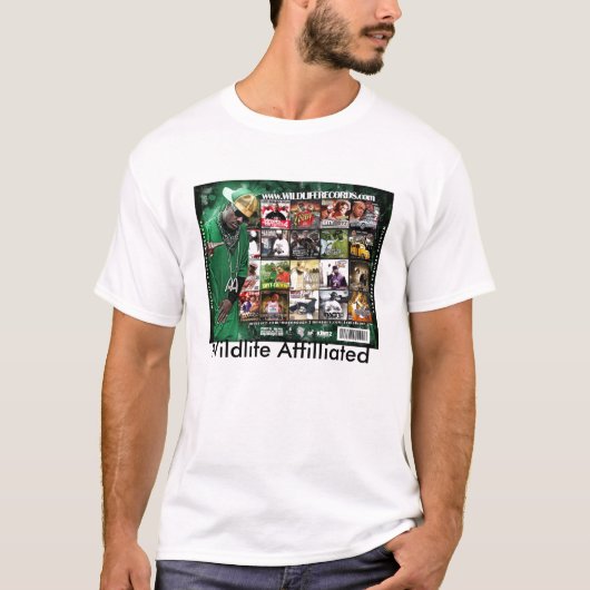 T-shirt Faune Affilliated (Devant)