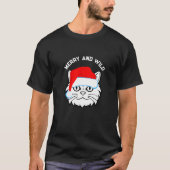 T-shirt Faune Chat Père Noël (Devant)