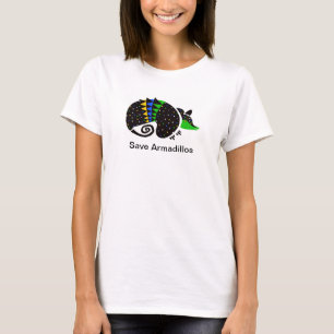 T-shirt Faune - Cute Sauvez ARMADILLOS - Nature - Brésil