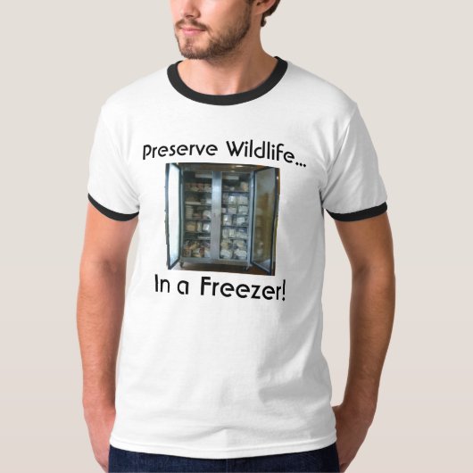 T-shirt Faune de conserve… (Devant)