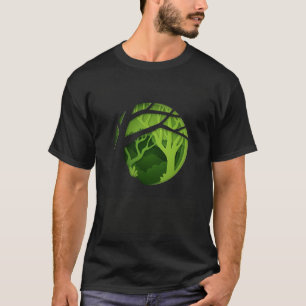 T-shirt Faune et effet Jungle Préserver Nature Biodiversit