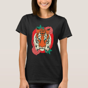 T-shirt Faune exotique Animal asiatique Chat Predator Flor