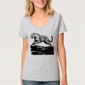 T-shirt Faune Jaguar Sprint Grey (Devant)
