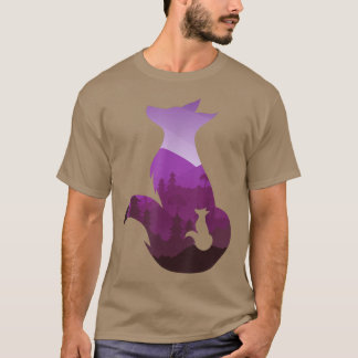 T-shirt Faune Nature Paysage Forêt Amoureux des animaux An