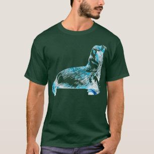 T-shirt Faune Océan Animal Seal Cadeau Mer Lion