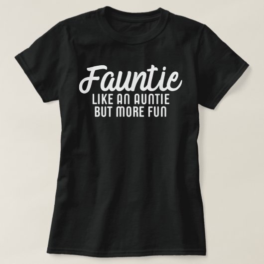 T-shirt Fauntie Tante Fun (Design devant)