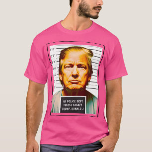 T-shirt Fausse Fusillade Humoristique De Donald Trump - Fa