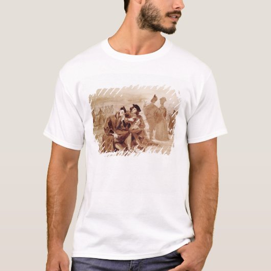 T-shirt Faust et Wagner dans la conversation dedans (Devant)