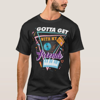 T-shirt Faut que je m'entende avec mes amis Demoiselle d'h