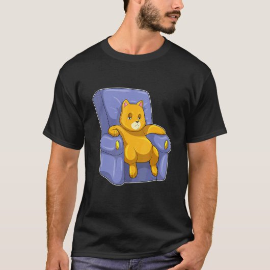 T-shirt Fauteuil pour chat (Devant)