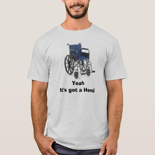 T-shirt Fauteuil roulant (Devant)