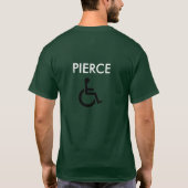 T-shirt Fauteuil roulant de Paul Pierce (Dos)