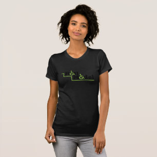 T-shirt Fauteuil roulant modèle de cadeau de conscience