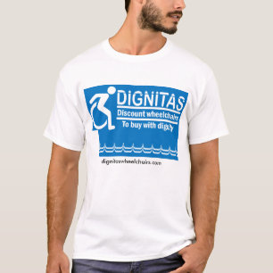T-shirt Fauteuils roulants T de remise de Dignitas