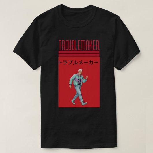 T-shirt Fauteur de troubles (Design devant)