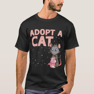 T-shirt Faux Chat Opossum pour Possum et Raton Laveur 5