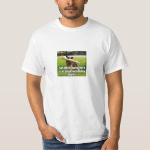 T-shirt Faux chien de jambe