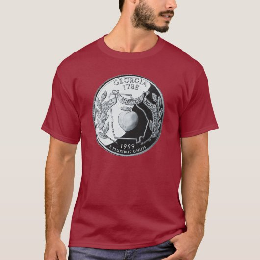 T-shirt Faux Georgia (Devant)