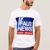 T-shirt Faux News (Devant)