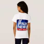 T-Shirt Faux News (Dos entier)