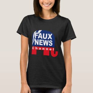 T-shirt Faux News - Faux News Anti Trump