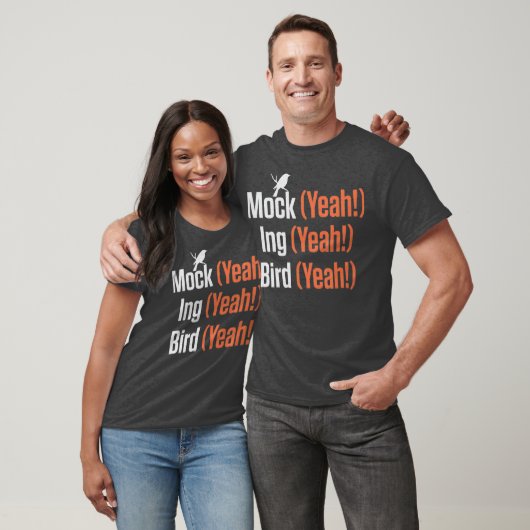 T-shirt Faux Ouais Ing Ouais Oiseau Ouais Mockingbird (Unisexe)