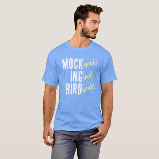 T-shirt FAUX (oui !) ING (oui !) BIRD (oui !) (Devant entier)