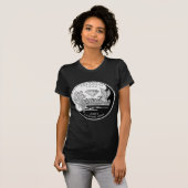 T-shirt Faux State Quarter Crater of Diamonds (Devant entier)