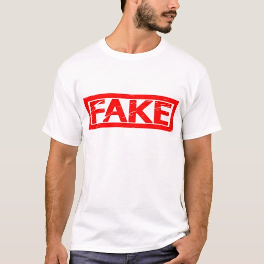 T-shirt Faux timbre (Devant)