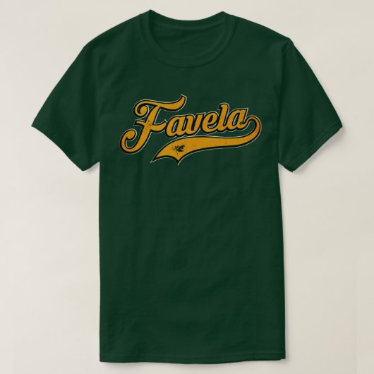 T-shirt Favela du Brésil (Design devant)