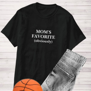 T-shirt Favori de maman drôle