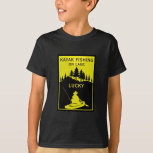 T-shirt Favori Kayak Lake Et River Fishing