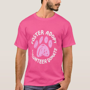 T-shirt Favoriser l'adoption du bénévolat don