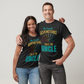 T-shirt Favorite Acupuncturist Calls Me Uncle Graphic (Unisexe)