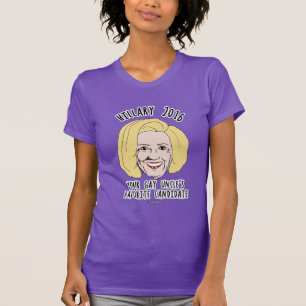 T-shirt Favorite Candidate de votre oncle gai : Hillary